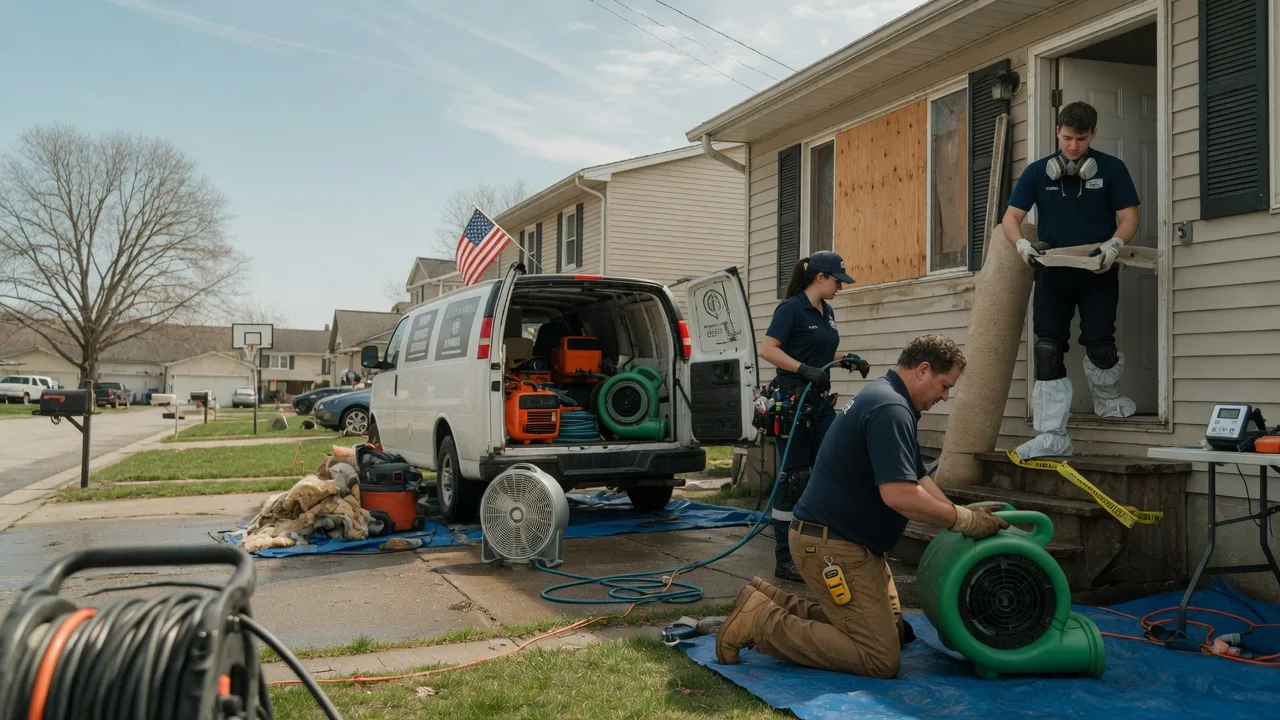 Water Damage Restoration in Lacarne, OH near me